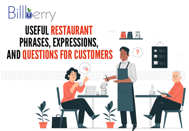 Restaurant Phrases, Expressions, And Questions For Customers